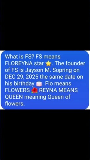 What is FS? And the mission and vision of FS? #fs #floreynastar #missionandvision
