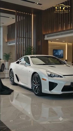 **Lexus LFA in Dubai – The Legendary V10 Supercar**