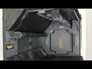 ALIEN 1979 miniature diorama for Neca Toys action figures TUTORIAL / DIY