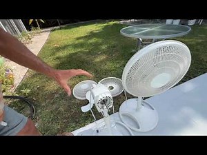 How to dismantle a Lasko Pedestal Fan