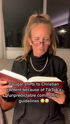 Desperate times #cougar #cougartok #goodgirl #bible #banned