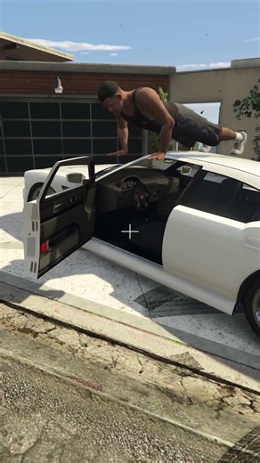 Franklin can't drive his car in GTA 5 #gta5 #gaming