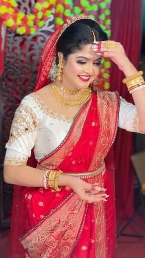 Bridal Makeup tutorial ❤️ 𝐅𝐨𝐫 𝐍𝐞𝐱𝐭 𝐌𝐚𝐤𝐞𝐮𝐩 𝐀𝐧𝐝 𝐡𝐚𝐢𝐫𝐬𝐭𝐲𝐥𝐢𝐧𝐠 𝐁𝐚𝐭𝐜𝐡/𝐁𝐫𝐢𝐝𝐚𝐥 𝐁𝐨𝐨𝐤𝐢𝐧𝐠𝐬 𝐂𝐨𝐧𝐭𝐚𝐜𝐭 𝐀𝐭 𝟕𝟐𝟕𝟖𝟒𝟐𝟖𝟑𝟏𝟐/𝟕𝟒𝟑𝟗𝟕𝟐𝟔𝟎𝟔𝟓❤️ | Ritu's Makeover Studio and Academy
