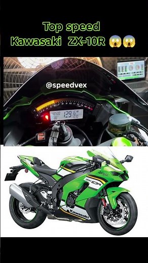 Kawasaki Ninja ZX-10R Top Speed 🔥 | 998cc Superbike Performance