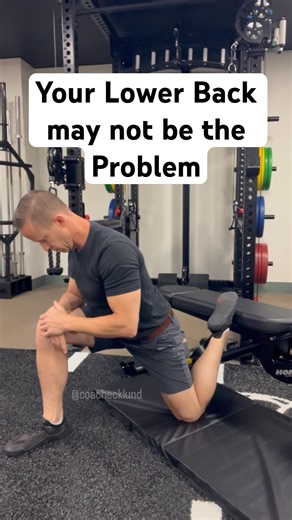Your lower back may not be the problem: Rectus Femoris mobility (executive men over 40)
