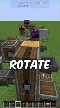 How to Build a Super Efficient Cocoa Bean Farm in Under 2 Minutes! #minecraft #createmod