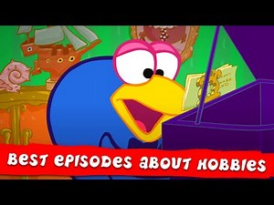 KikoRiki 2D | Best episodes about Hobbies | Cartoon for Kids