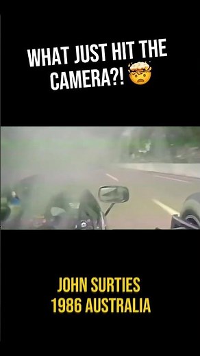 1986 F1 Onboard… Then the Camera Gets FLOODED 💦 #formula1