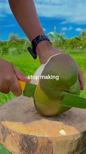 😱 Satisfying Coconut Painting 🎨 | Realistic Acrylic Art on Coconut Shell | CrazytasteTrek