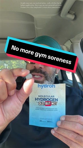 If you deal with gym soreness, inflammation, or stiff joints after workouts, HydroH molecular hydrogen tablets support oxidative stress response and recovery support. These statements have not been evaluated by the Food and Drug Administration. This product is not intended to diagnose, treat, cure, or prevent any disease. Results may vary. #tiktokshopstockup #tiktokshopcreatorpicks #hydrogenwater #recoverysupport #gymbros