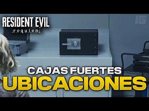 Resident Evil Requiem - Todas las cajas fuertes & códigos (Logro/Trofeo: No hay caja tan "fuerte")