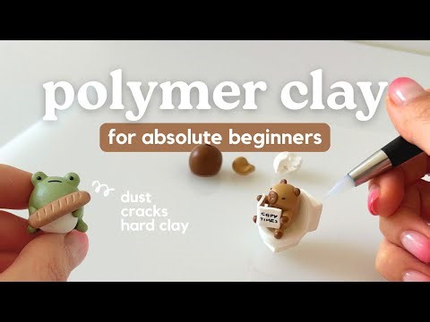 Getting started with Polymer Clay - tips for beginners ✨ (2026)