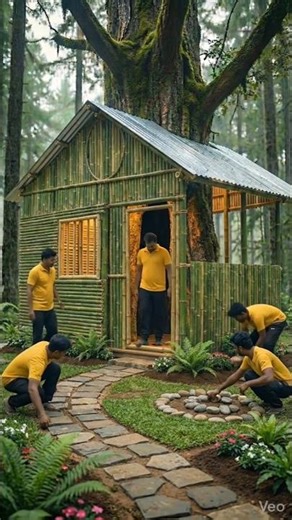 From an old Shelter to a New Real Home🏡| Beautiful surprise for Grandpa #ai #trending #viral