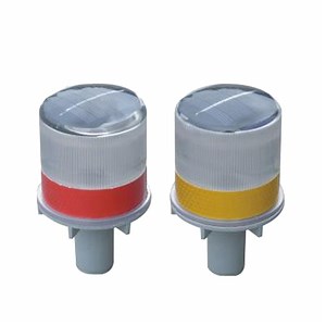 [Hot Item] Traffic LED Flashing Road Solar Powered Warning Beacon Lights for Safety