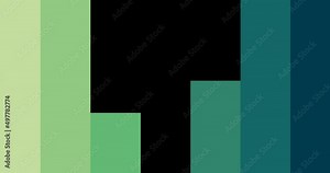 green gradient line opening and closing background transition animation video Stock Video
