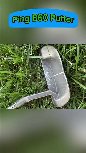 FOR SALE 27.40$ Ping B60 Putter 35” – Winn Grip (Worn) – Classic Karsten Golf Club