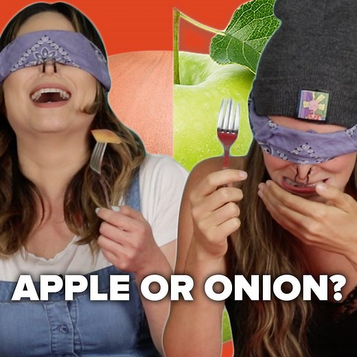 5.7M views · 83 reactions | Blind Taste Test: Apple or Onion? | BuzzFeed Video | Facebook