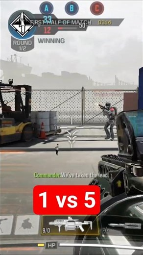 1 vs 5 with War Machine