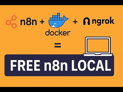 n8n + Docker + Ngrok = FREE Local install (2025 Guide)
