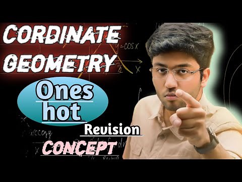 Cordinate geometry class 10 maths by Shobhit nirwan sir oneshot revision with concept Board