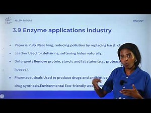 3.9 Application of enzymes in industries and their benefits: Biology Grade 11