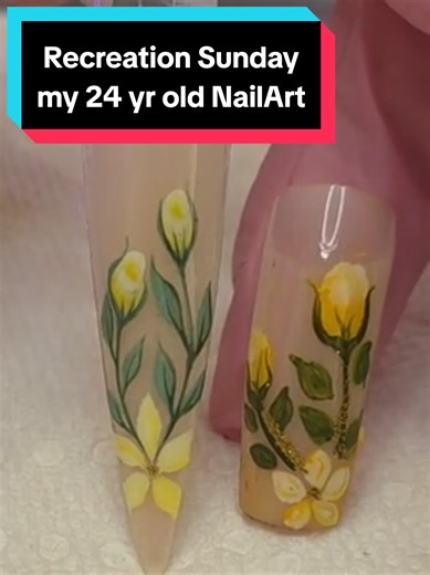 Reviving My 24-Year-Old Nail Art: Recreation Sunday