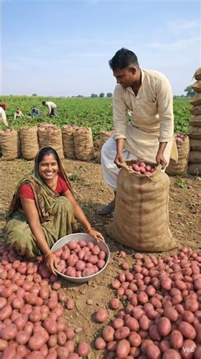 Big Potato Farming Success 🥔#PotatoFarming #AlooFarming #BigHarvest #trendingnow