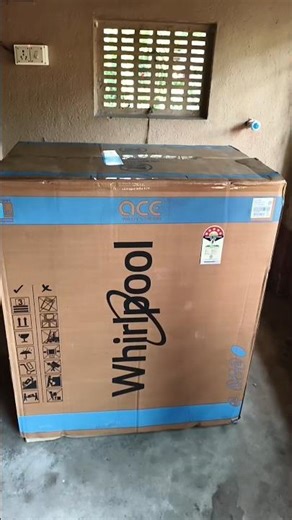 Whirlpool Semi Automatic Washing Machine Demo #whirlpool#washingmachinedemo#shorts #vairal