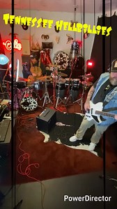 Rainy day jam session. #music #rocknroll #bassguitar #drummer #tennesseehellbillies | The Tennessee Hellbillies