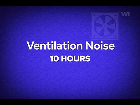 10 Hours Background Noise for Deep Work (Ventilation) | Sleep & Focus
