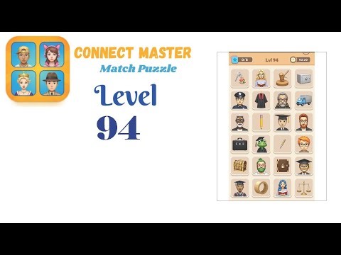 Connect Master Level 94 | Match Puzzle | Visual Logic Puzzle Gameplay 🧠✨