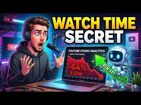 Low Watch Time? Here's Exactly Why Your Videos Flop
