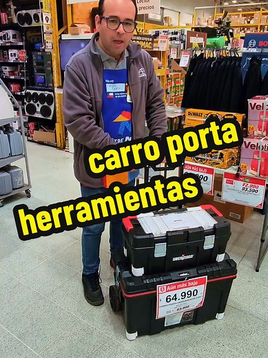 Carro Porta Herramientas 2 en 1 Ubermann para Ahorro
