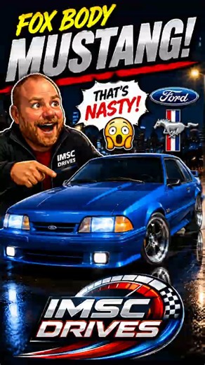 Sexy Blue Fox Body Mustang Supercharged! Old School vs New School! 🔥 Custom Builds Everywhere!