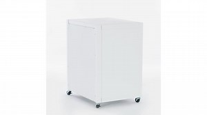 Linon Home Decor Sara 2-Drawer White Wood 22 in. W Vertical File Cabinet THD02964