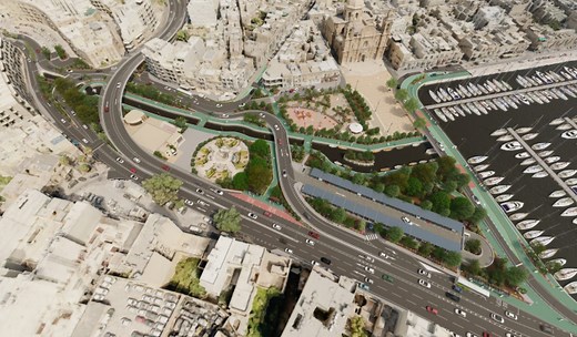 WATCH | Third section of Msida Creek flyover project complete