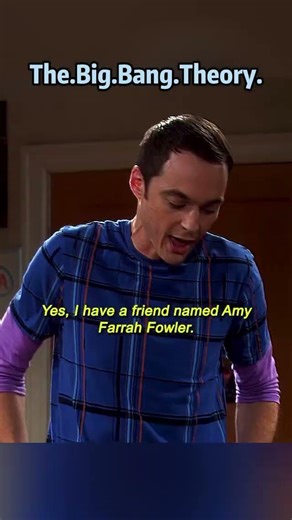 Sheldon's Rebuttal: "She's Not My Girlfriend, She's a Friend Who Happens to Be a Female"