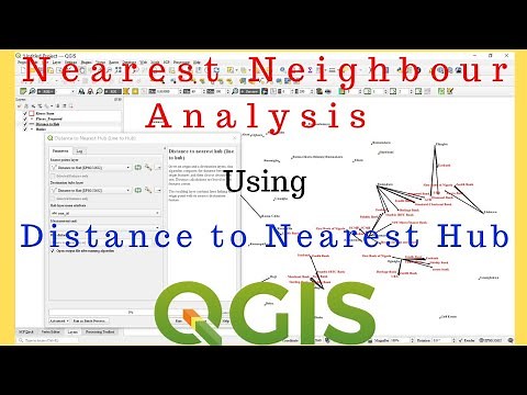 Nearest Neighbour Analysis in GIS | Neighbourhood Analysis | Distance to Nearest Hub