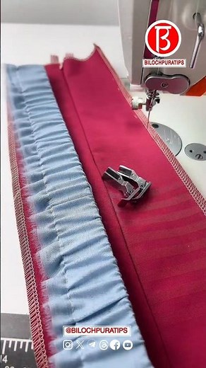 Sewing Tools And Tutorial Widened single-sided presser foot