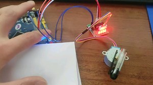 STM32控制ULN2003驱动板利用中断进行步进电机调速