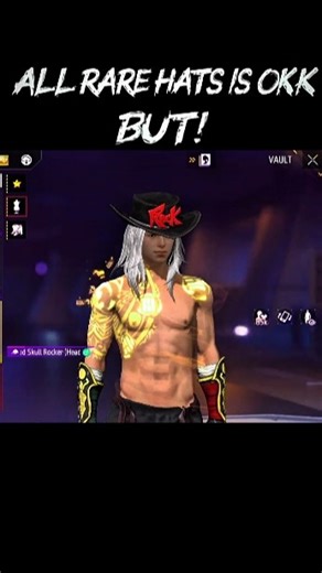 ALL RARE HATS IS OK BUT 🤯😱Free Fire #shorts