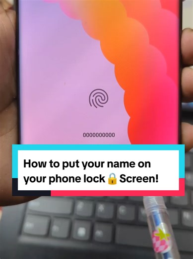 How to Set Your Name on Samsung Phone Lock Screen