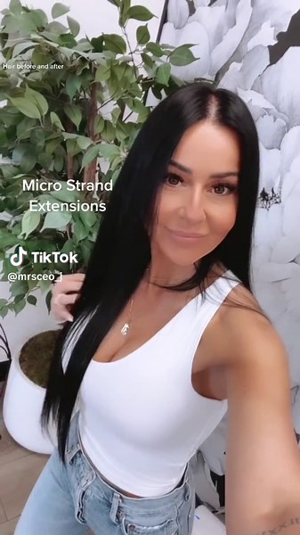 Strand Extensions for Thicker Hair at the Root