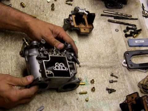 Dellorto Sidedraft Carburettors Inner workings