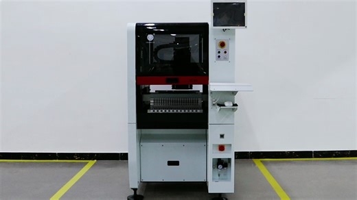 TC06：六头模组泛用贴片机。