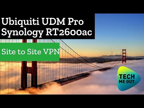 Ubiquiti UDM Pro to Synology RT2600ac Site to Site VPN