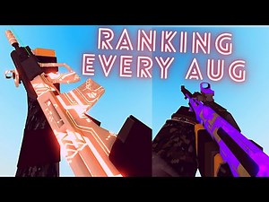ranking *EVERY* AUG in phantom forces! which one is the best?
