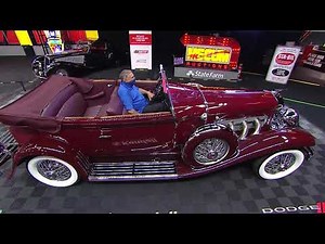 1930 Duesenberg Model SJ Rollston Convertible Victoria Sold for $2,970,000 // Mecum Indy 2021
