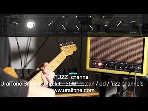 UralTone sr-30 tube amp kit demo #1