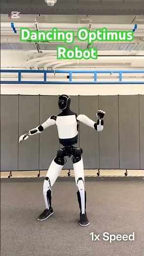 Optimus Tesla Robot Dancing Elon Musk released the video of Tesla Optimus Robot #ai